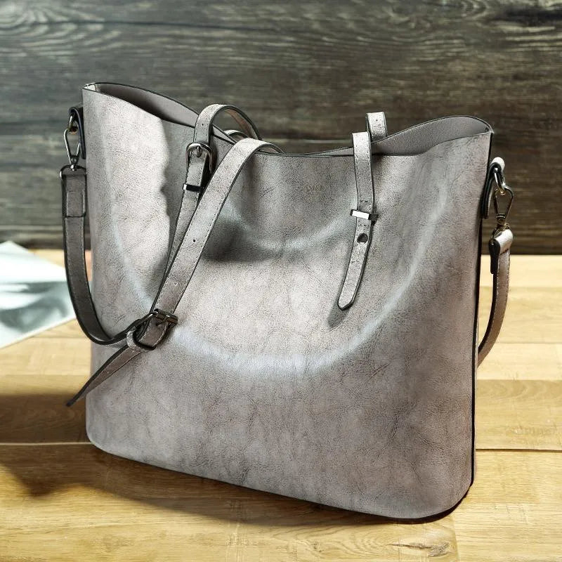 Nicole - Vintage Leather Crossbody Bag