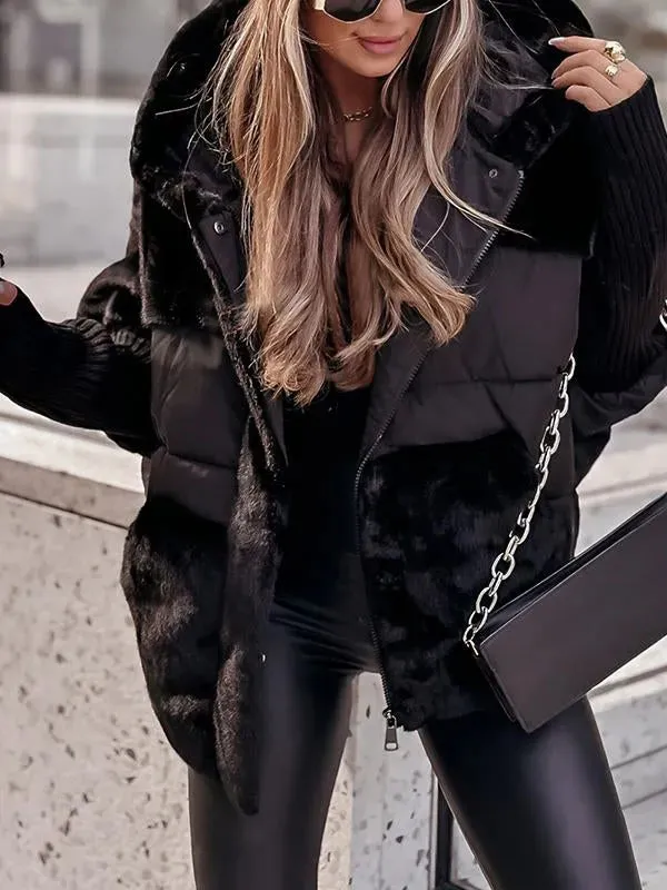 MARISA™ - Veste à Capuche en Peluche Confort