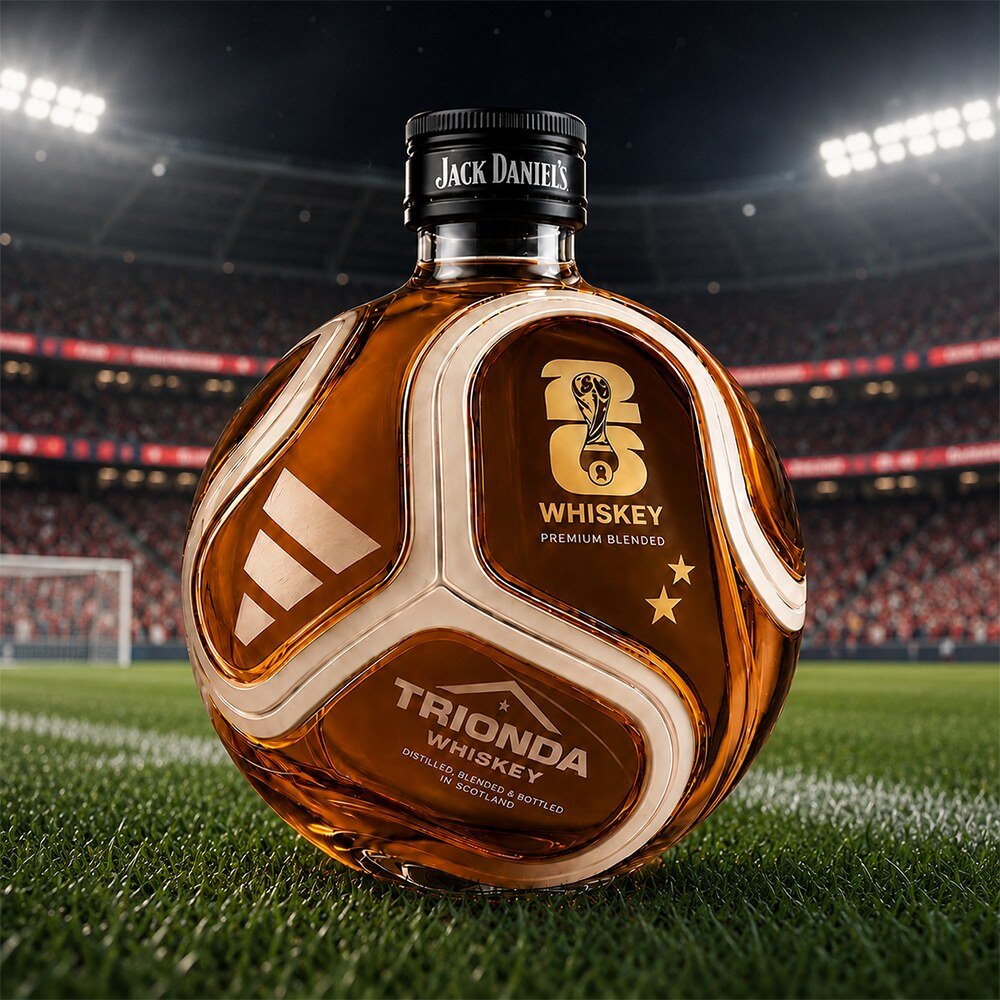 Bouteille de Whisky - Édition Ballon de la Coupe du Monde II