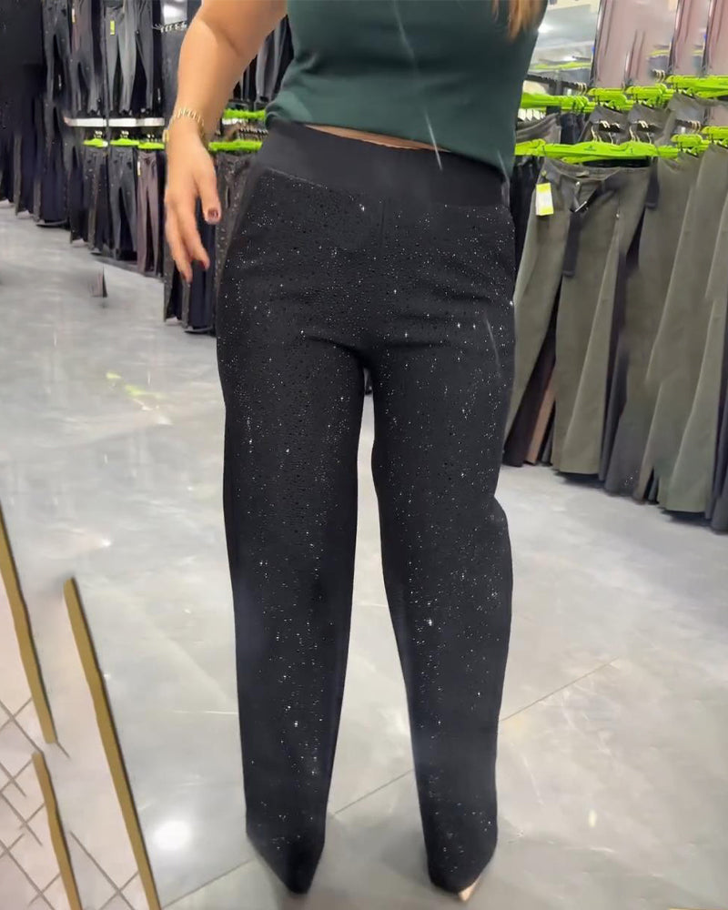 Trendy and Casual Wide Leg Pants