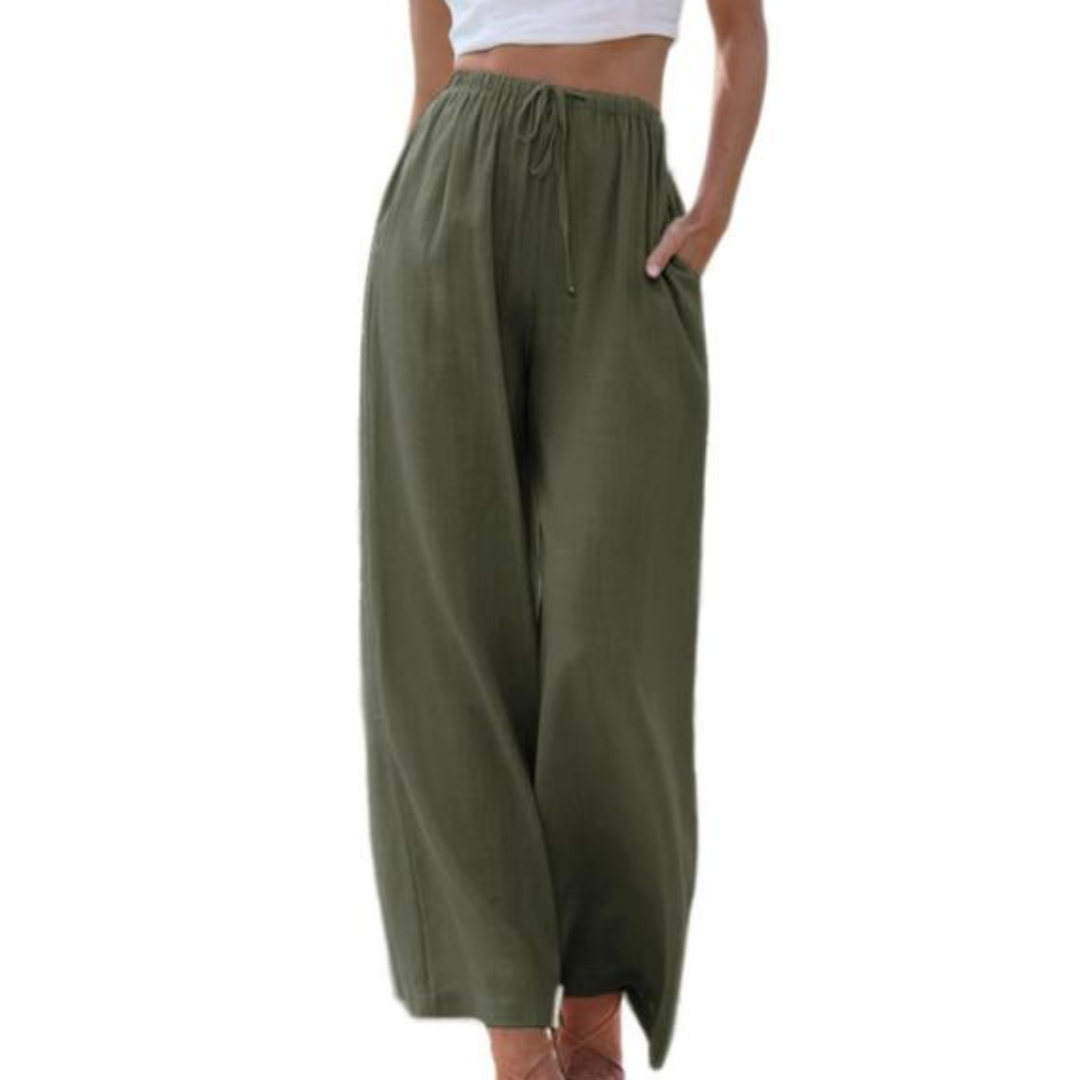 MARIANNE™ – Pantalon large décontracté d'été