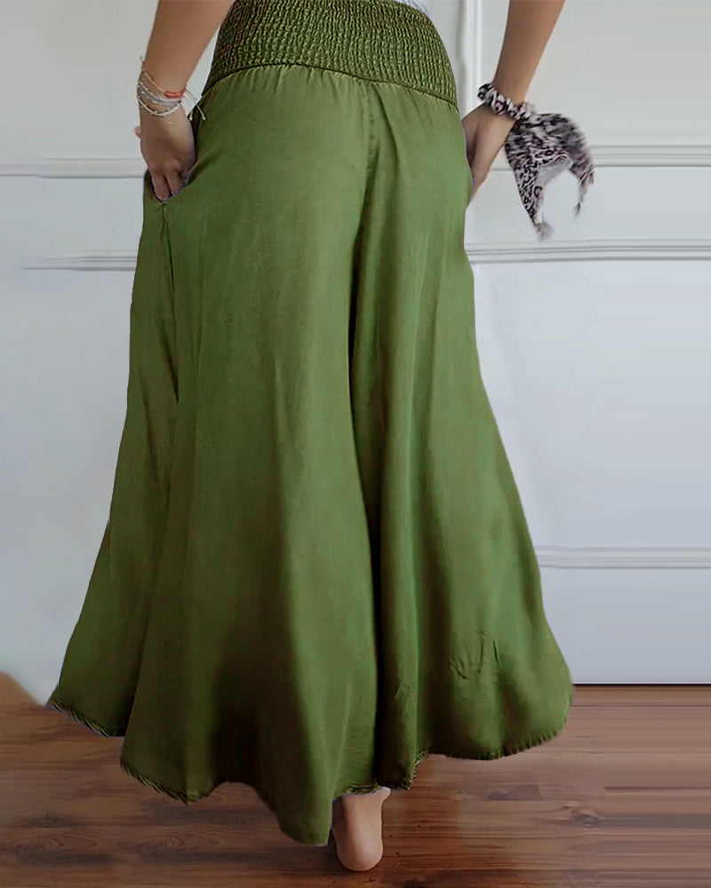 Reina - Pantalon large confortable
