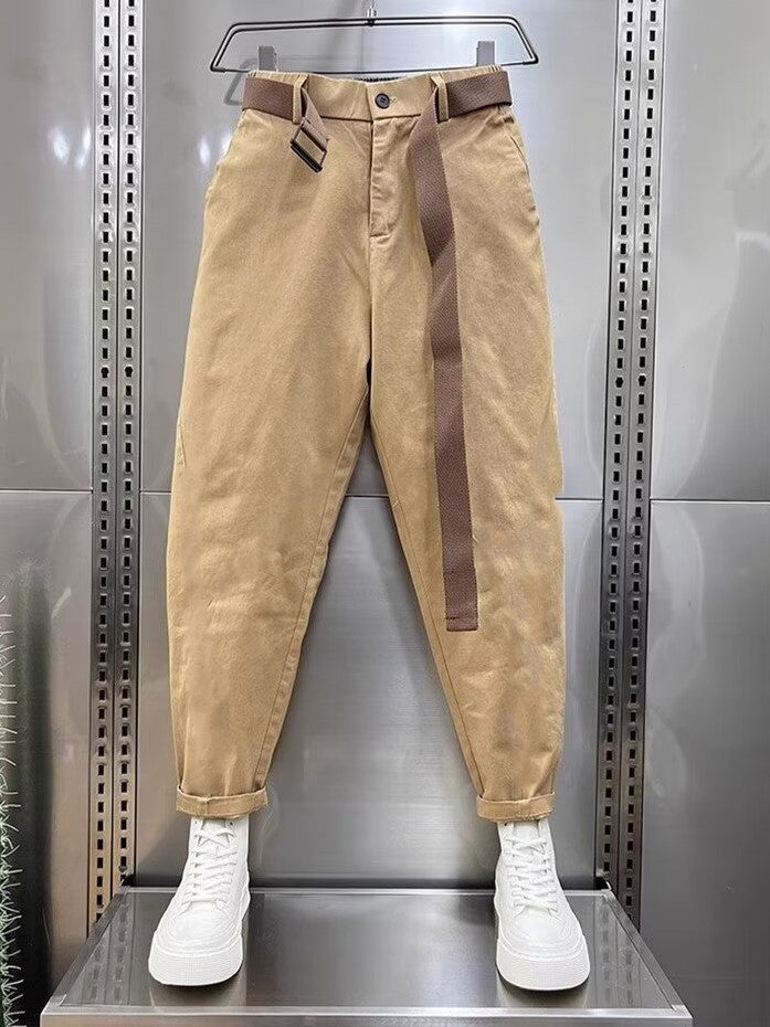 Laurent™ | Pantalons Capri avec Ceinture