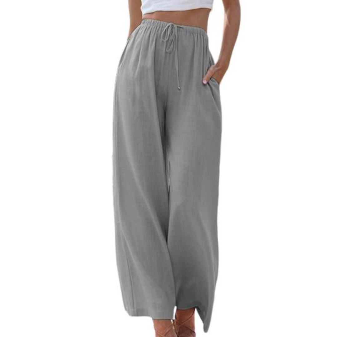 MARIANNE™ – Pantalon large décontracté d'été