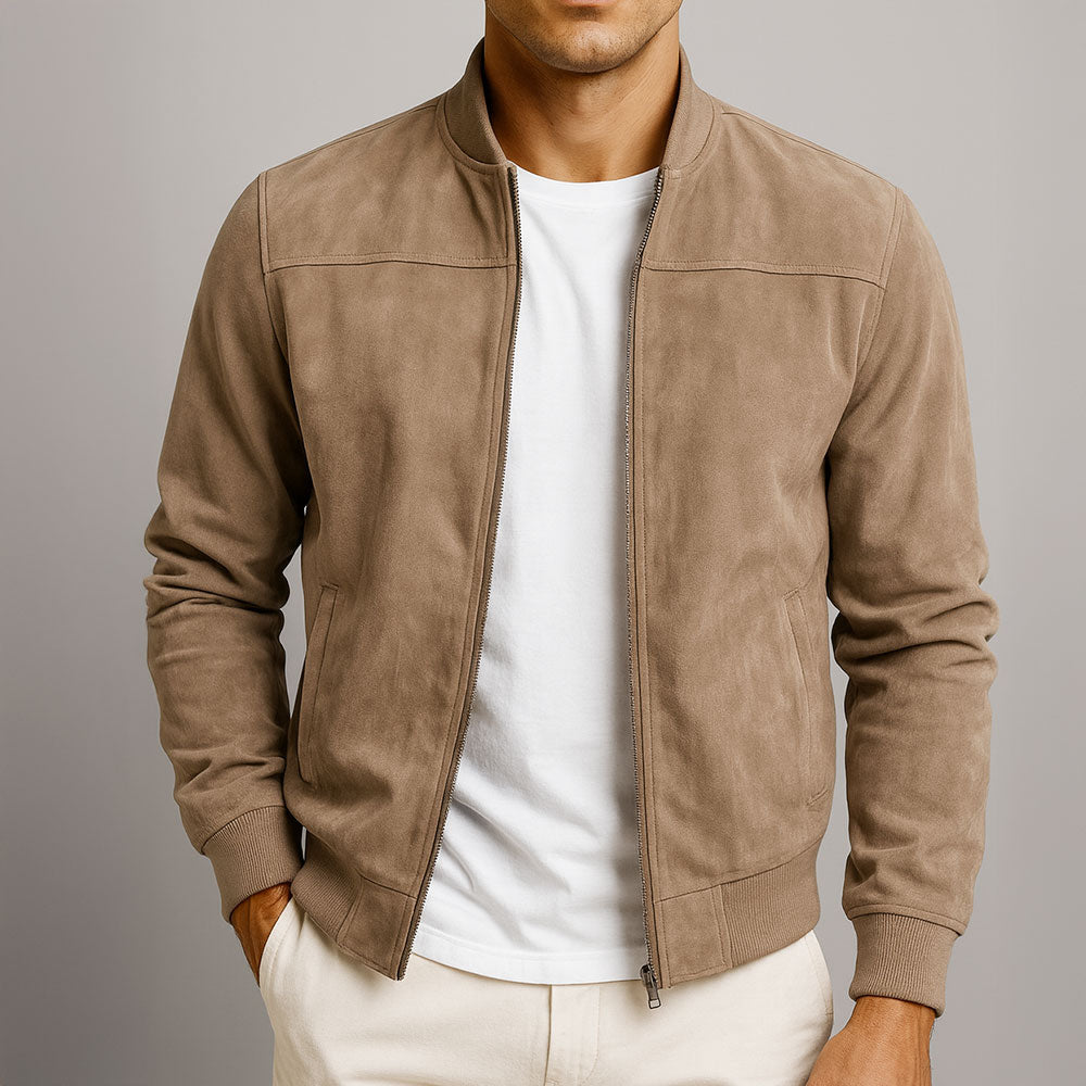 Valen™ | Veste classique en suede