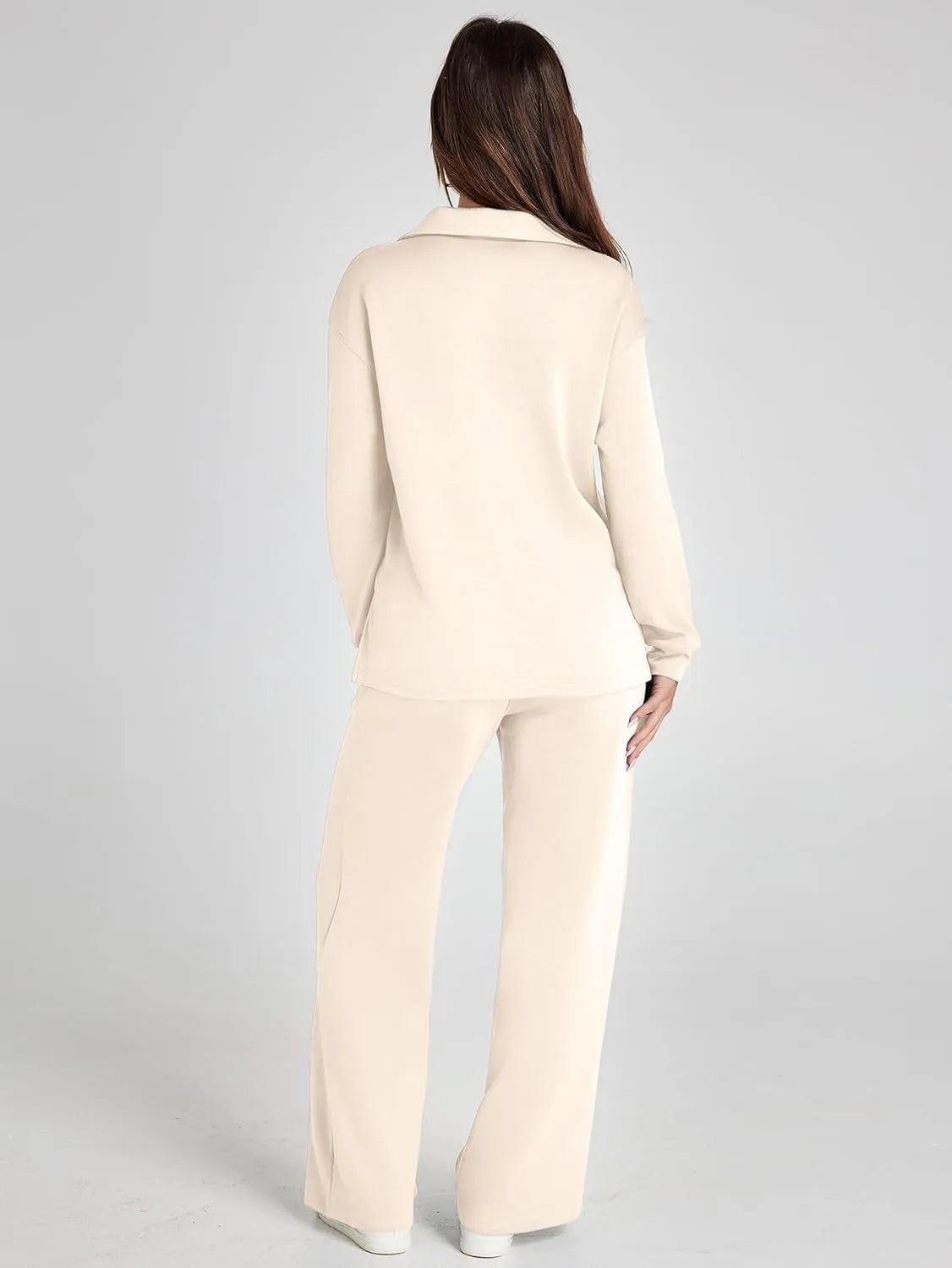 RENÉE™ - Ensemble Minimaliste Douillet en Deux Pièces