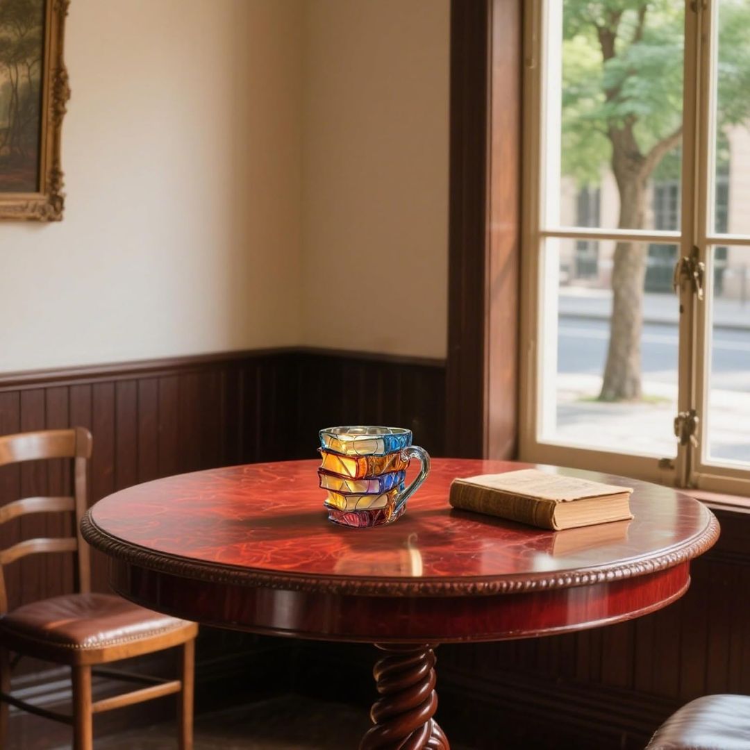 Tasse de Lecture 3D Fait Main - Original