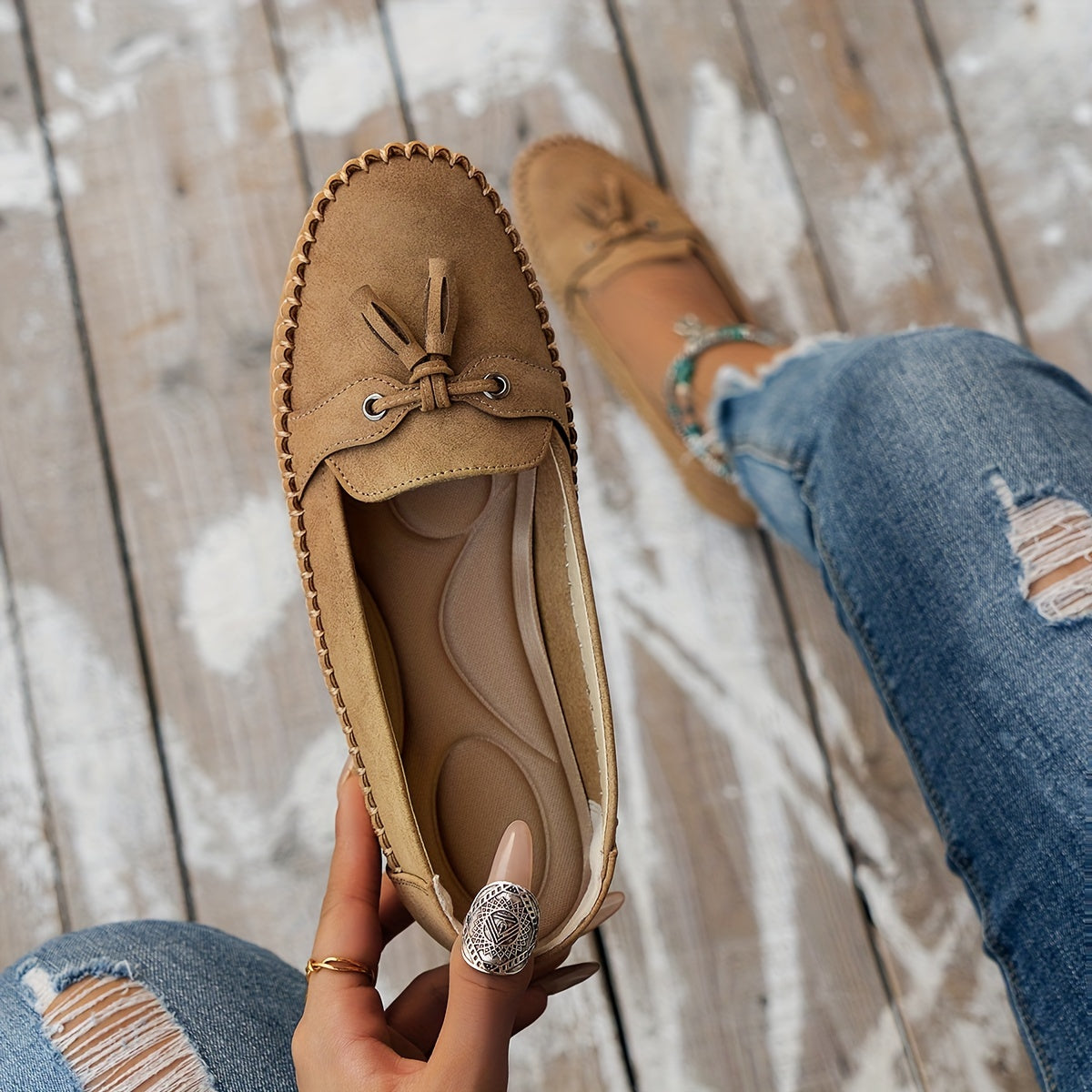 SONIA™ - Mocassins Classiques Légers