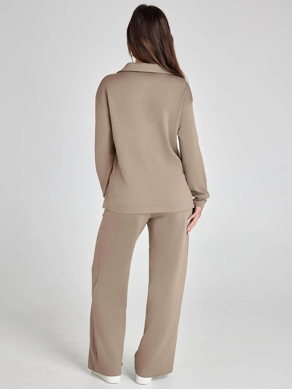 RENÉE™ - Ensemble Minimaliste Douillet en Deux Pièces