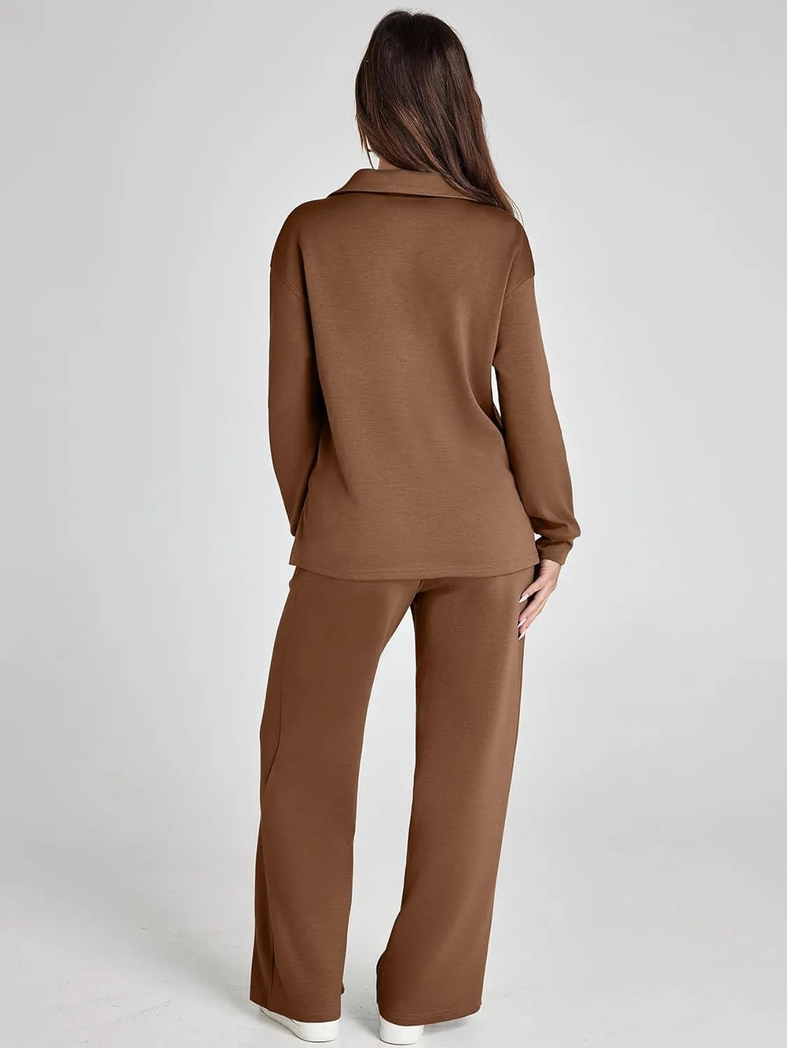 RENÉE™ - Ensemble Minimaliste Douillet en Deux Pièces