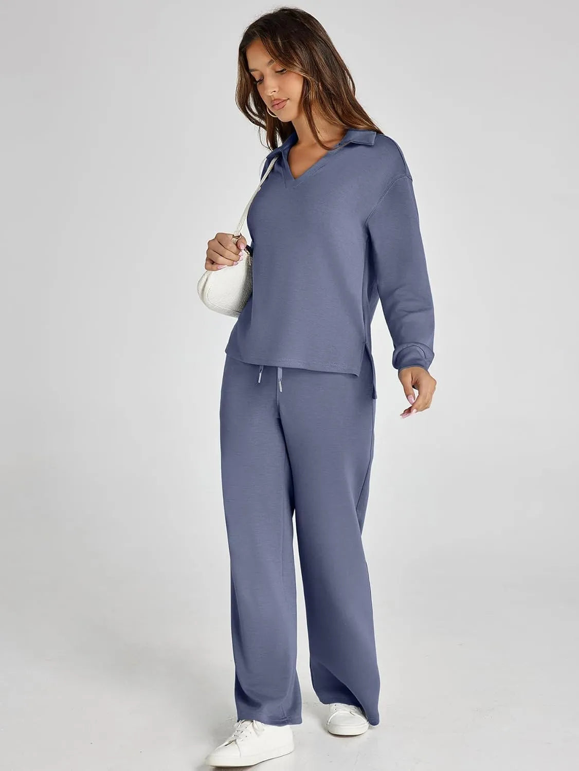 RENÉE™ - Ensemble Minimaliste Douillet en Deux Pièces
