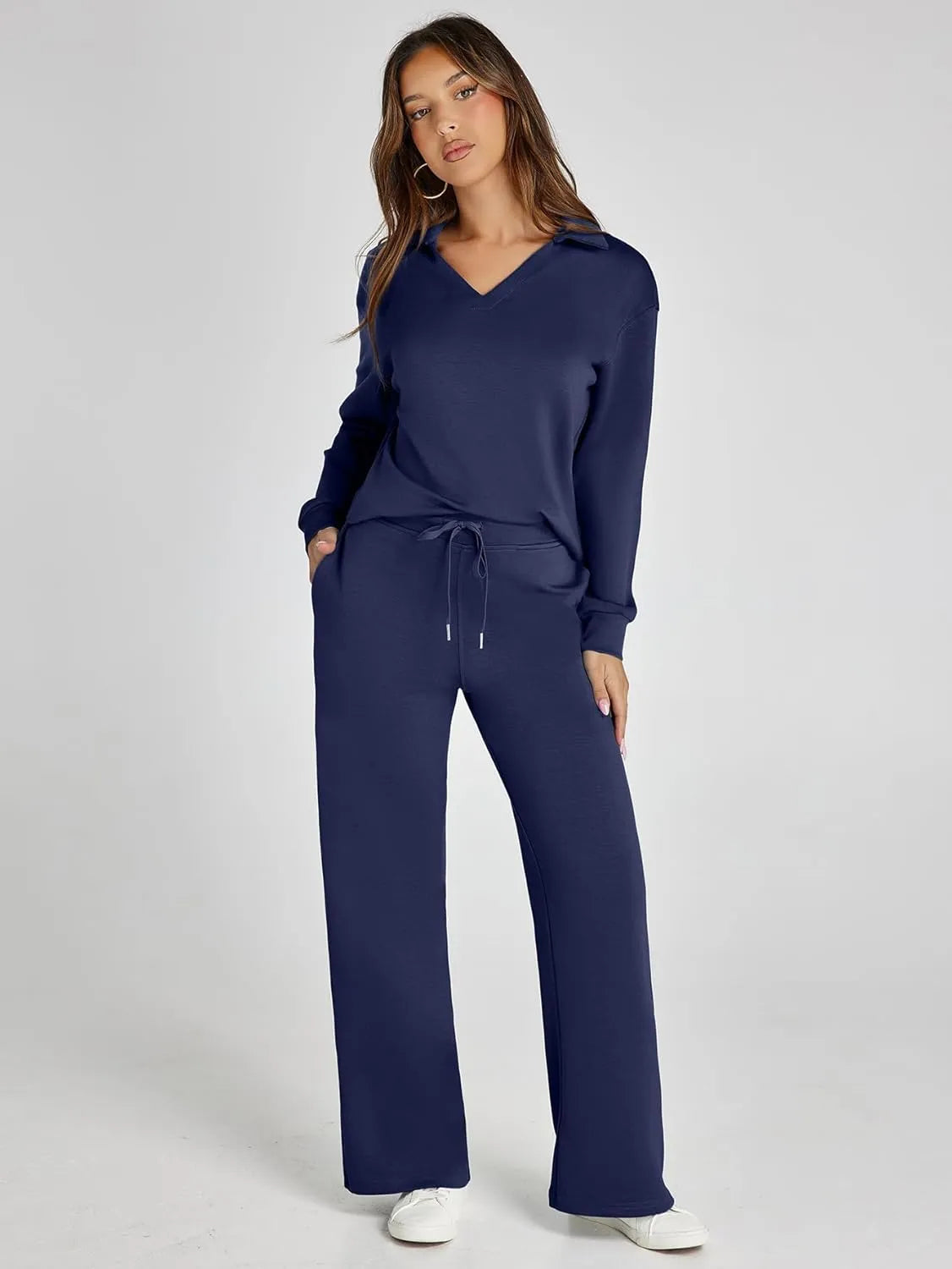 RENÉE™ - Ensemble Minimaliste Douillet en Deux Pièces