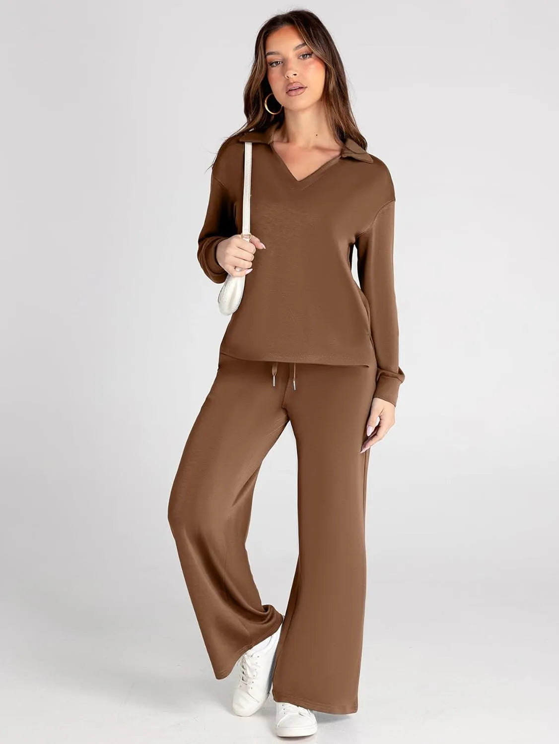 RENÉE™ - Ensemble Minimaliste Douillet en Deux Pièces