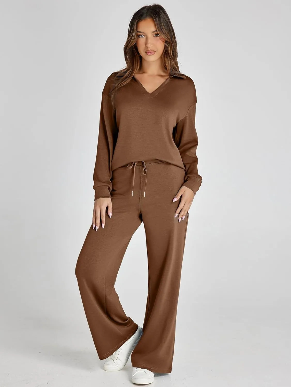 RENÉE™ - Ensemble Minimaliste Douillet en Deux Pièces