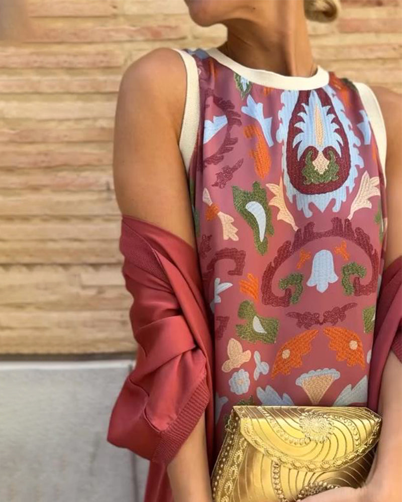 Bella | Ensemble Deux Pièces Imprimé Style Urbain