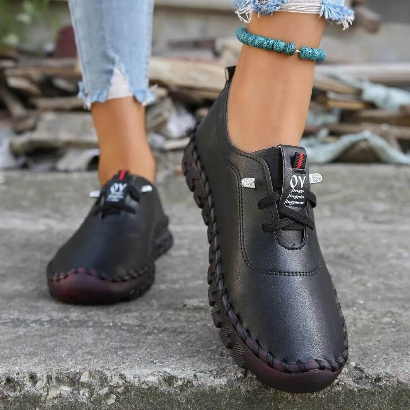 PAULETTE™ - Chaussures Orthopédiques Douces et Respirantes