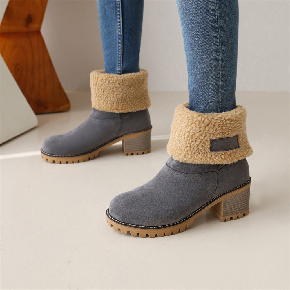 Bottes pour femmes Debbs avec doublure en laine imperméable douce