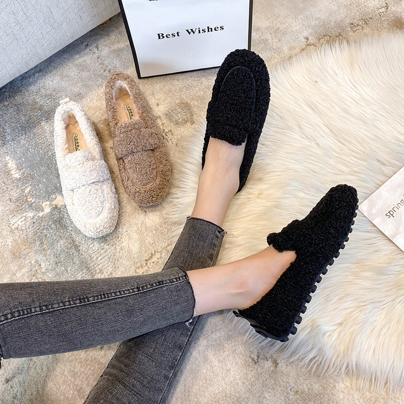 COCO™ | Mocassins Sherpa Confortables