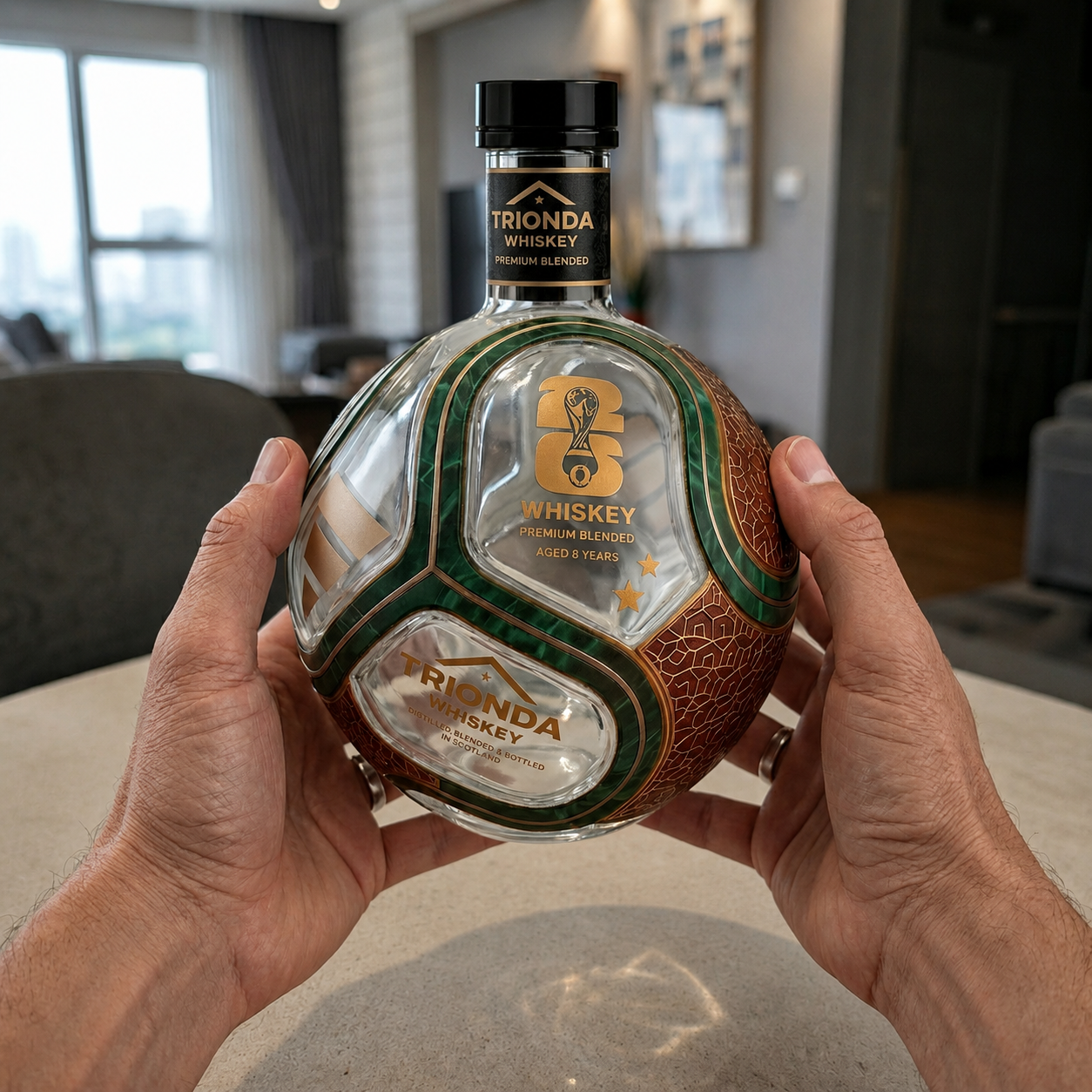 Bouteille de Whisky - Édition Ballon de la Coupe du Monde I