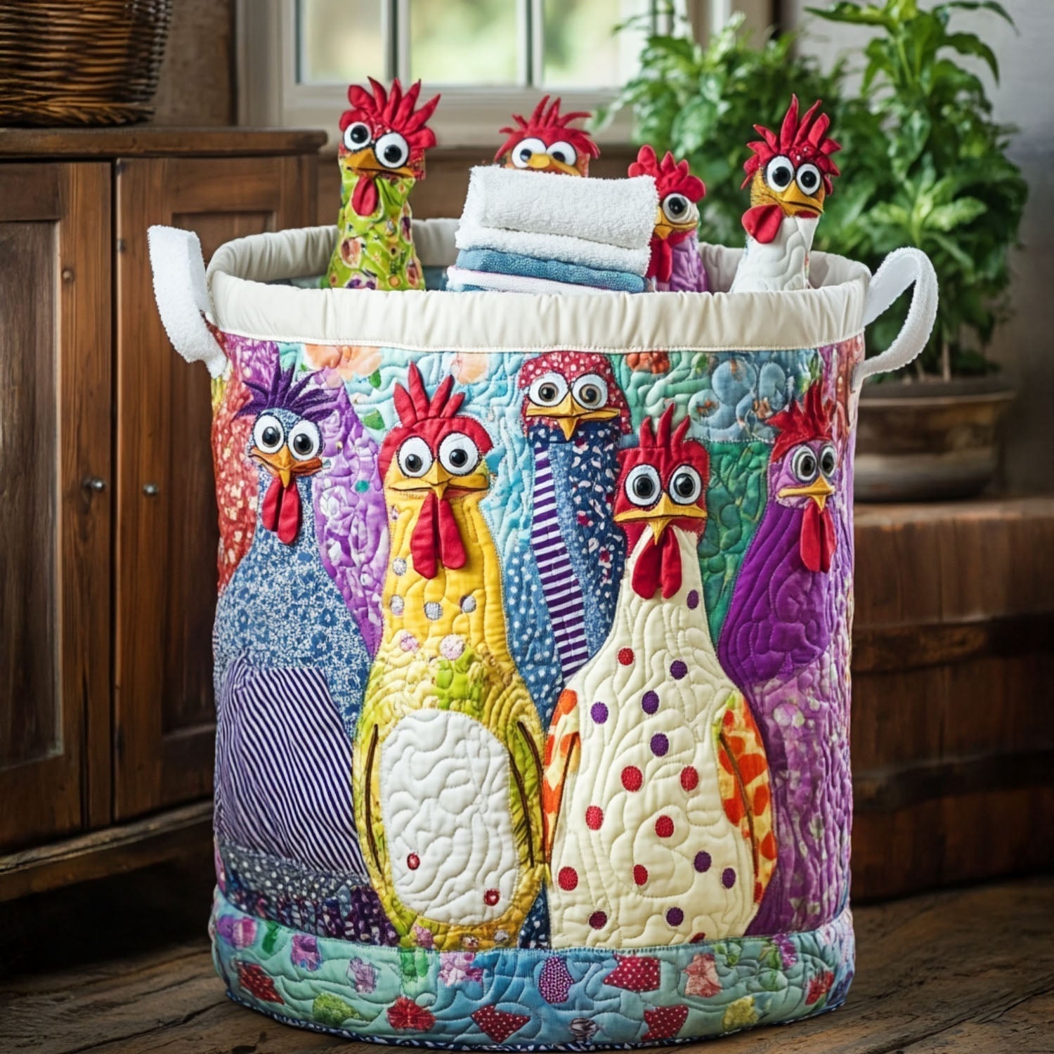 Panier à Linge Cluck Couture