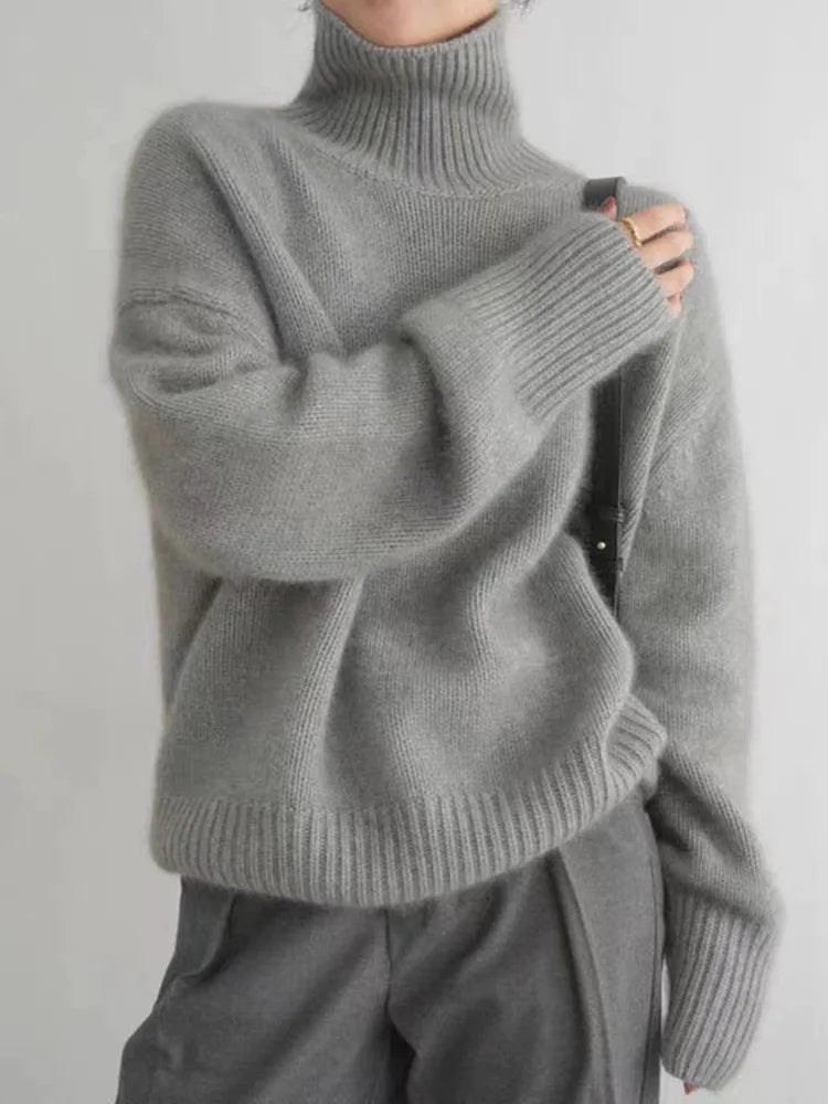MARIANNE™ | Pull Col Roulé Luxe