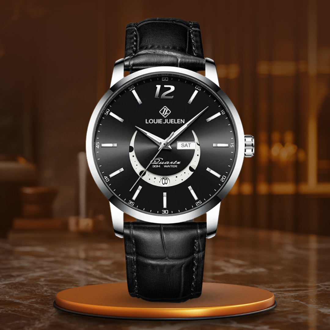 Montre Élegante Luminous Moon Phase™