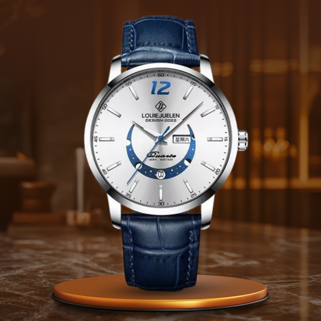 Montre Élegante Luminous Moon Phase™