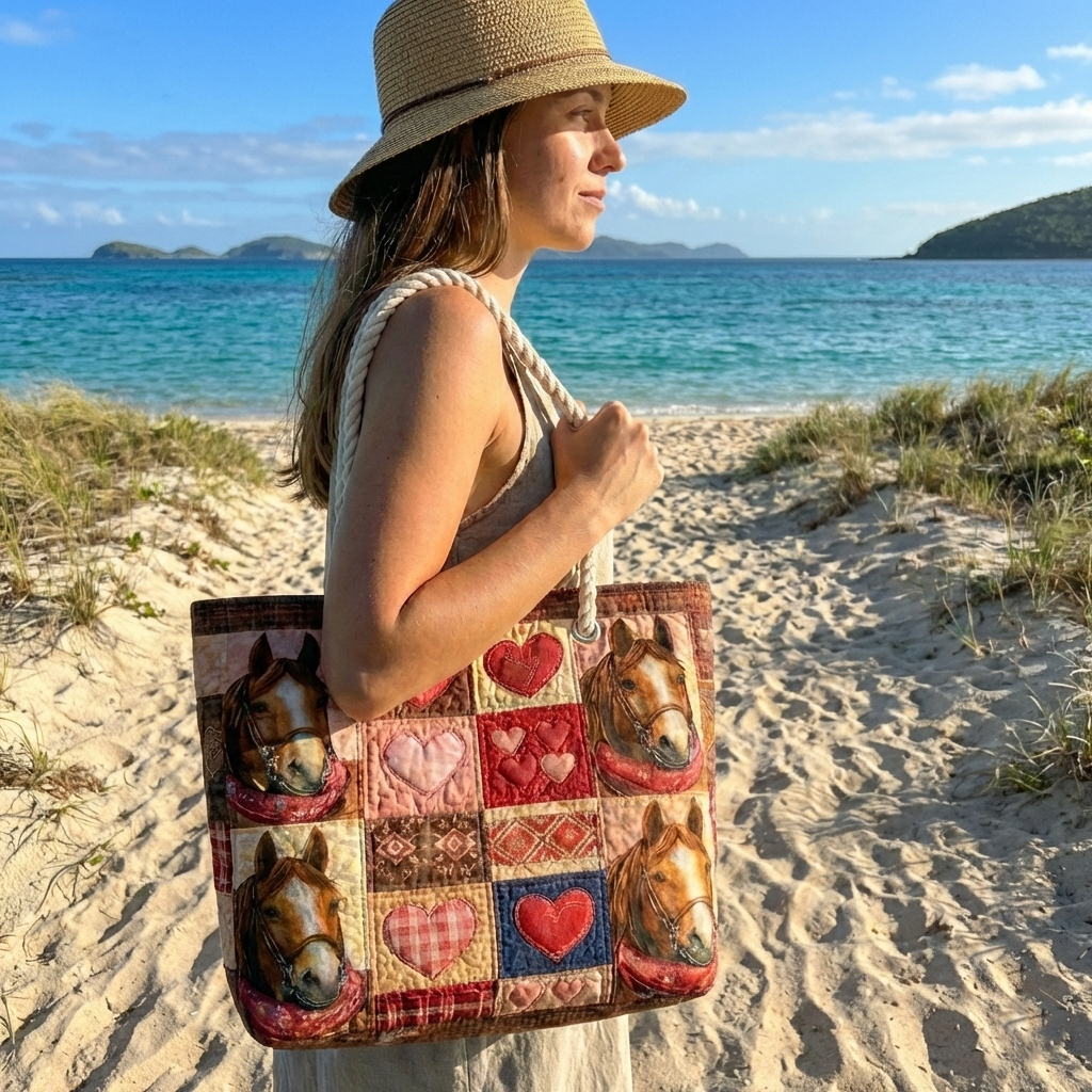 Sac de Plage Matelassé Prairie Runner