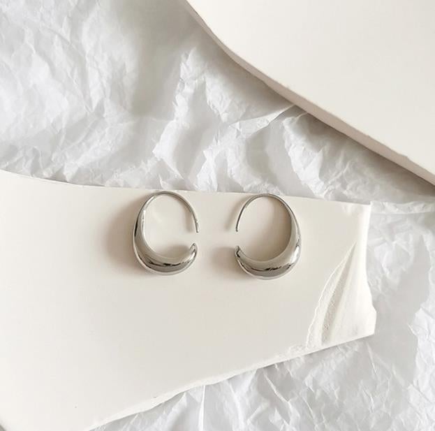Boucles d'oreilles de luxe en or et en argent