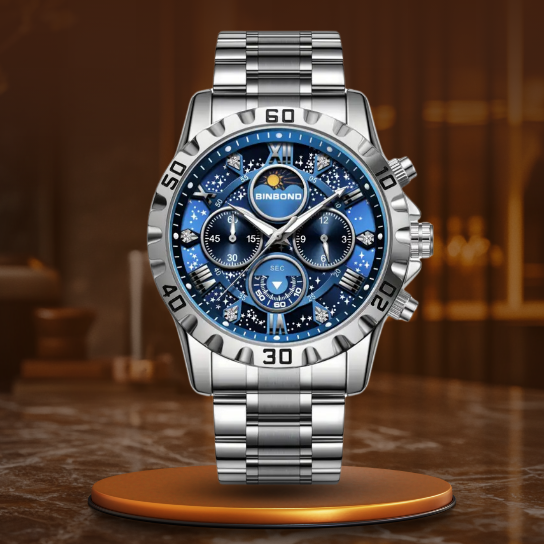 Montre Chronographe de Luxe avec Bracelet Métallique™ - Olsen & Olsen