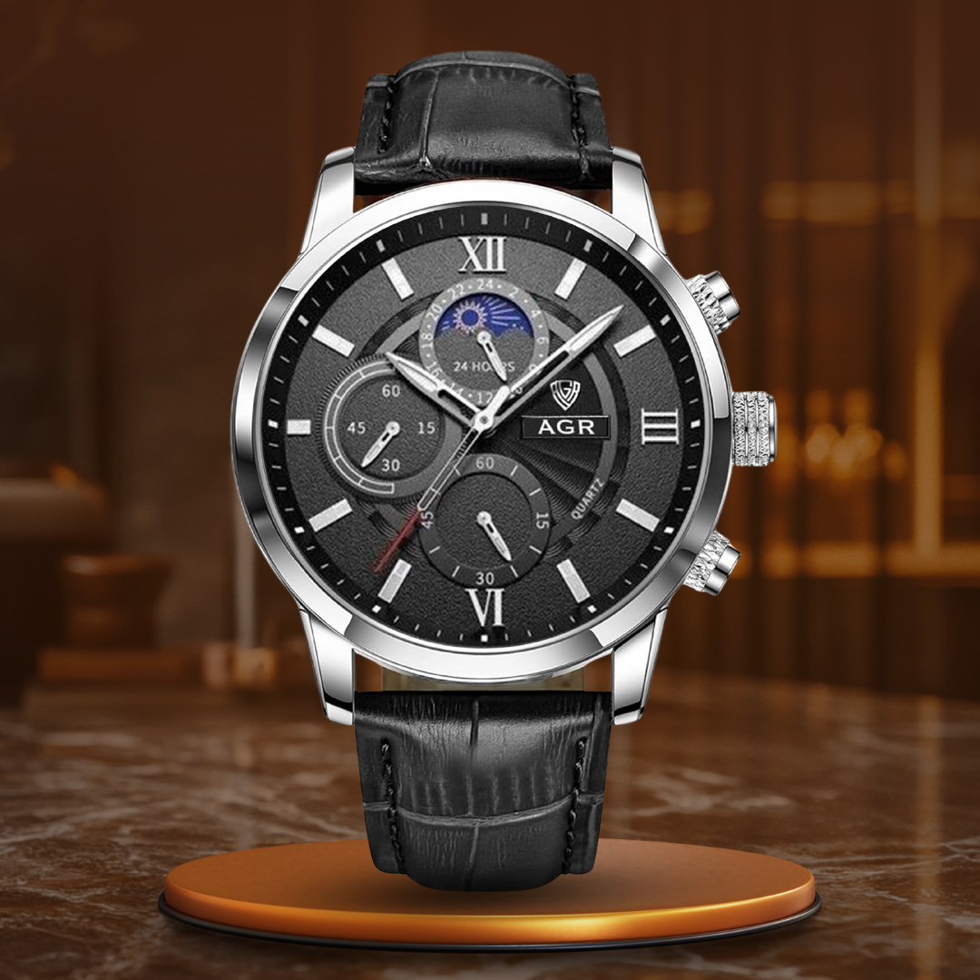 Montre Quartz en Cuir de Luxe™ - Olsen & Olsen