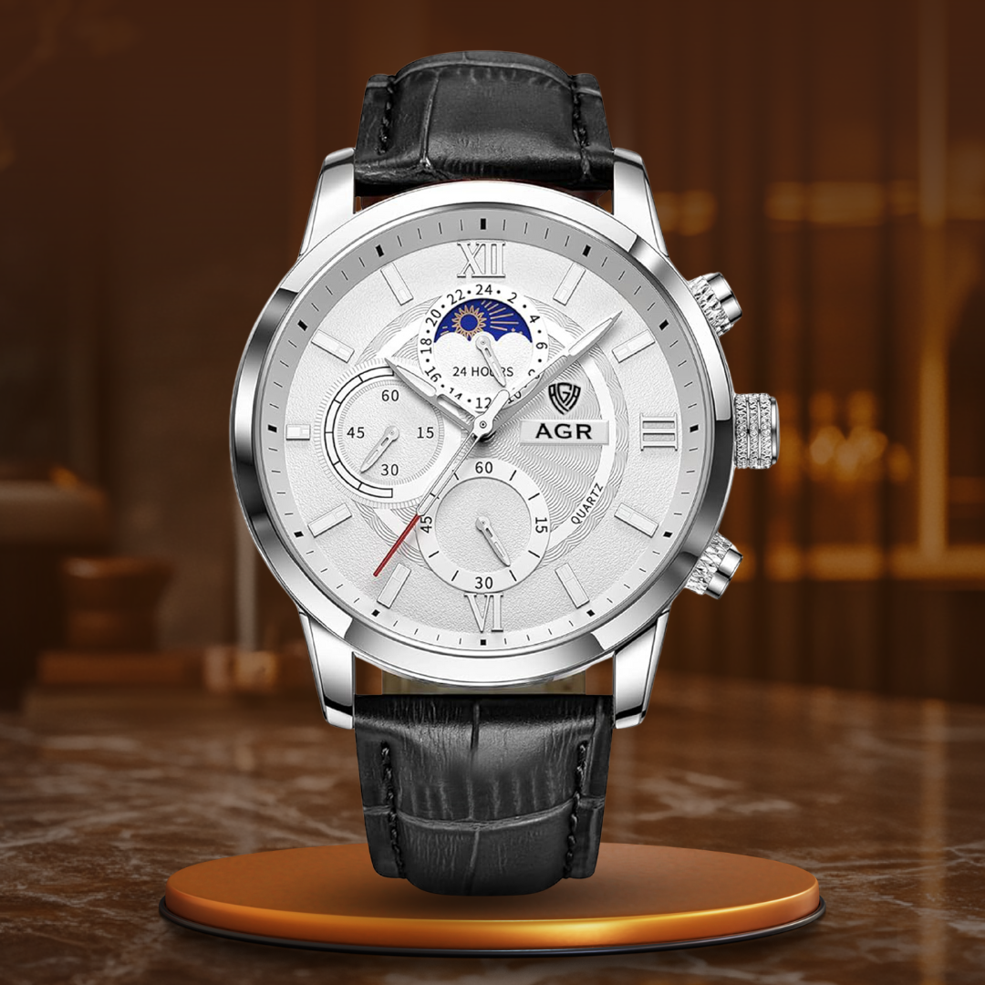 Montre Quartz en Cuir de Luxe™ - Olsen & Olsen