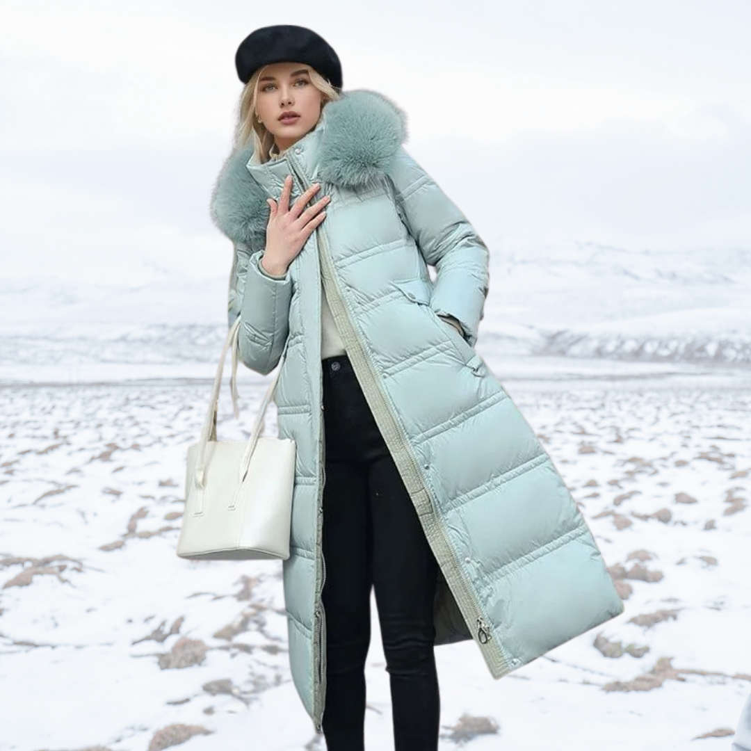 LUCIA™ | Parka d'Hiver Designer avec Capuche en Fourrure
