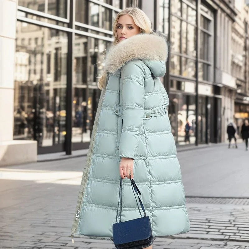 LUCIA™ | Parka d'Hiver Designer avec Capuche en Fourrure