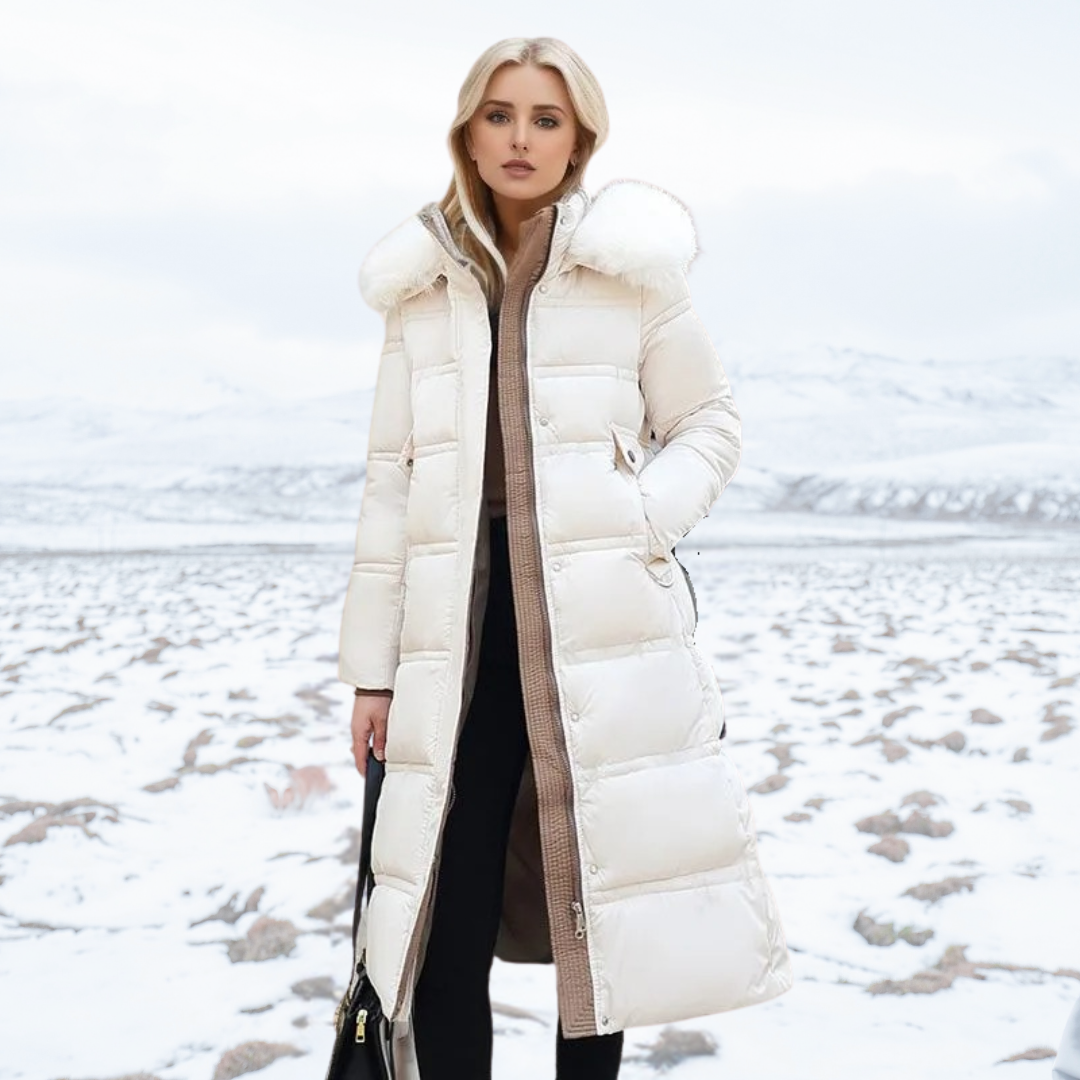 LUCIA™ | Parka d'Hiver Designer avec Capuche en Fourrure