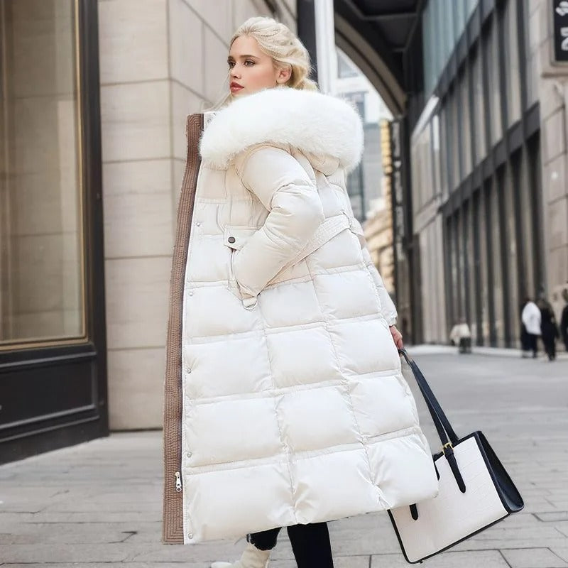 LUCIA™ | Parka d'Hiver Designer avec Capuche en Fourrure