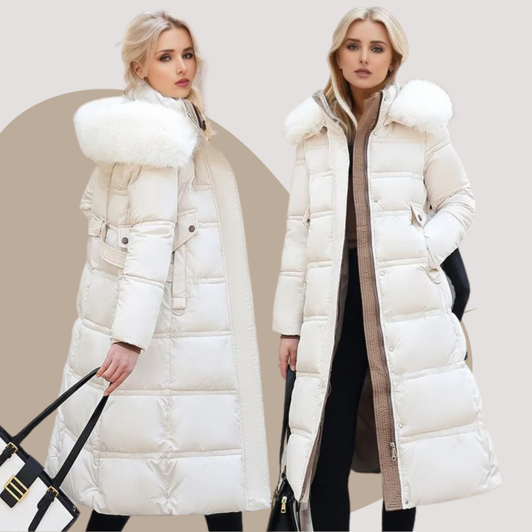 LUCIA™ | Parka d'Hiver Designer avec Capuche en Fourrure