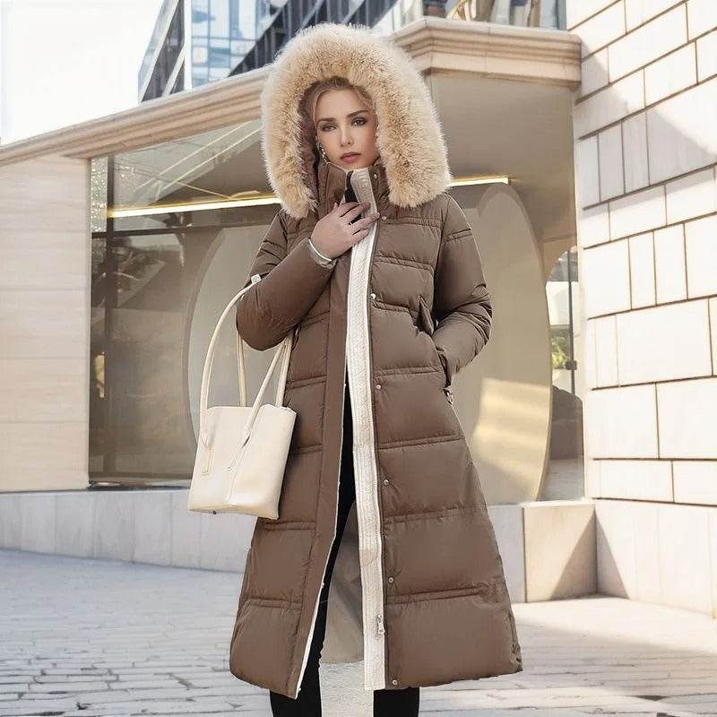 LUCIA™ | Parka d'Hiver Designer avec Capuche en Fourrure
