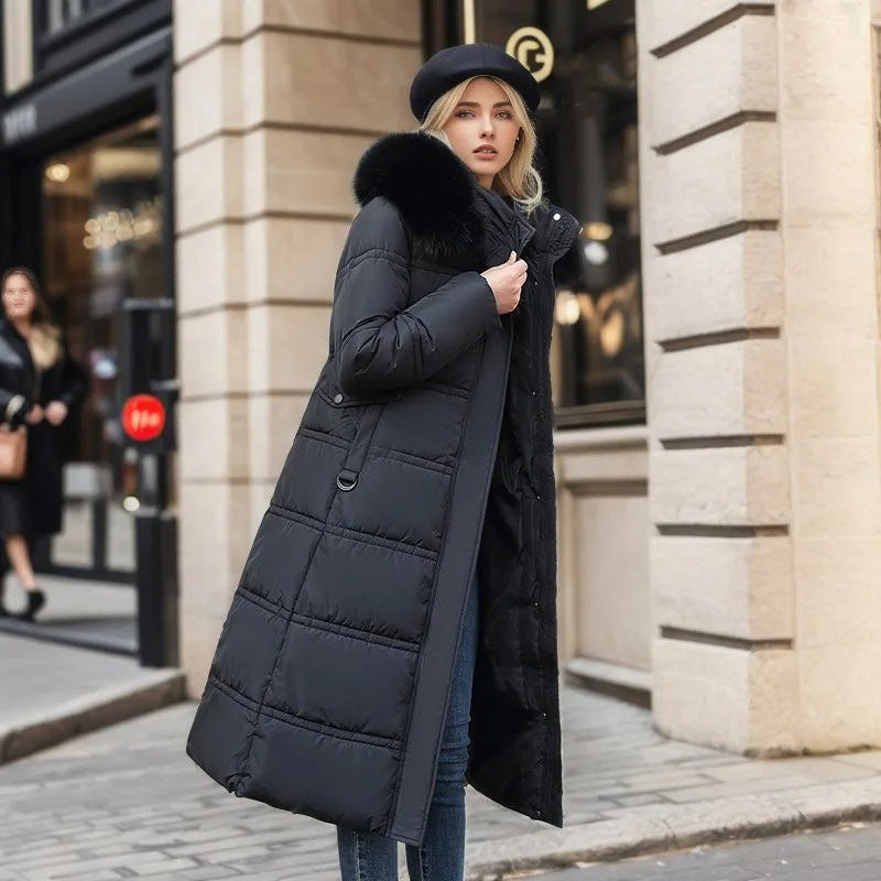 LUCIA™ | Parka d'Hiver Designer avec Capuche en Fourrure