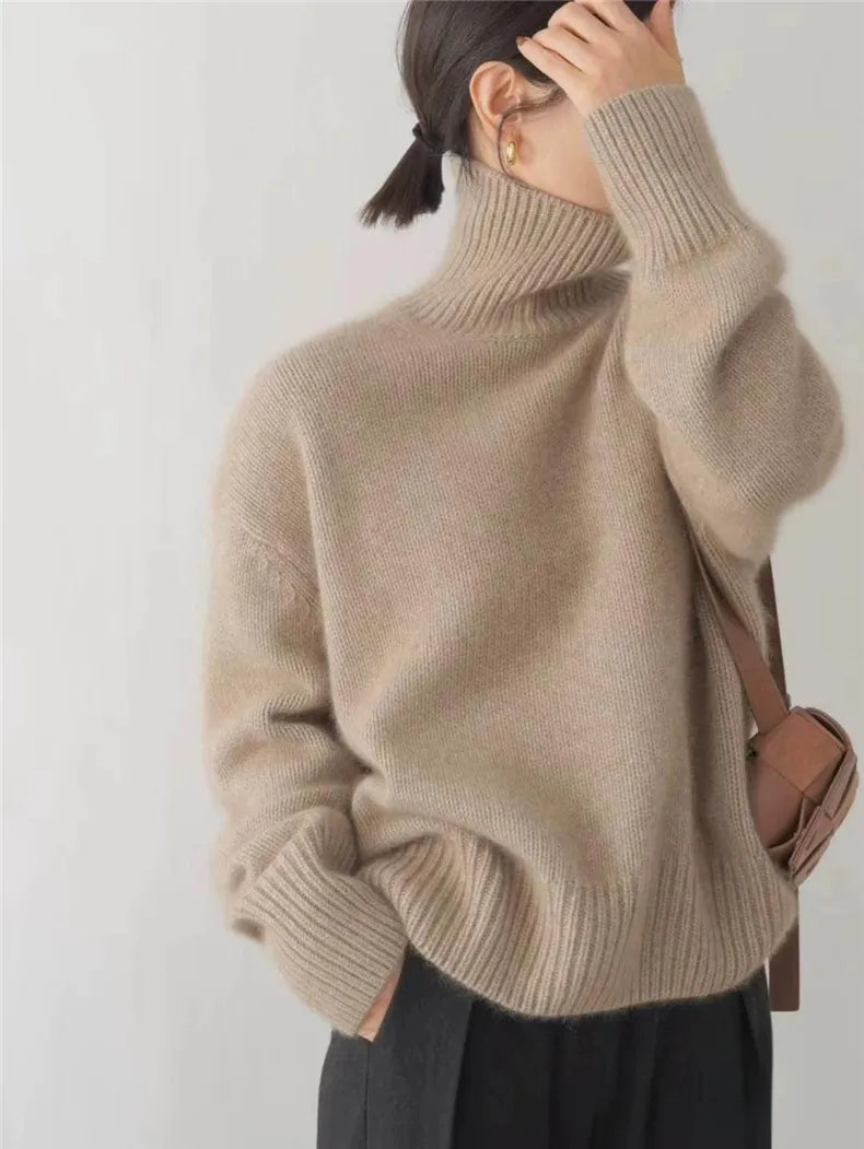 MARIANNE™ | Pull Col Roulé Luxe