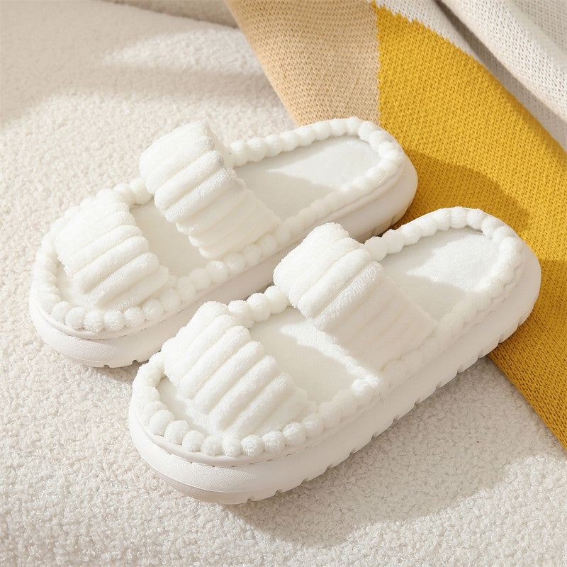SIRA™ – Chaussons d'intérieur ouverts et moelleux