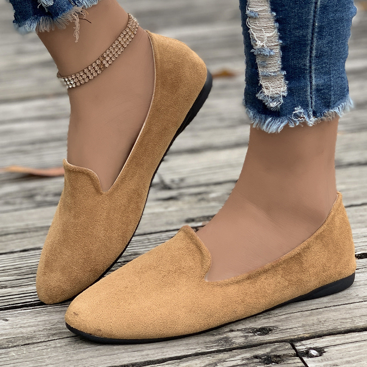 JANELLE™ – Ballerines Pointues Décontractées et Confortables