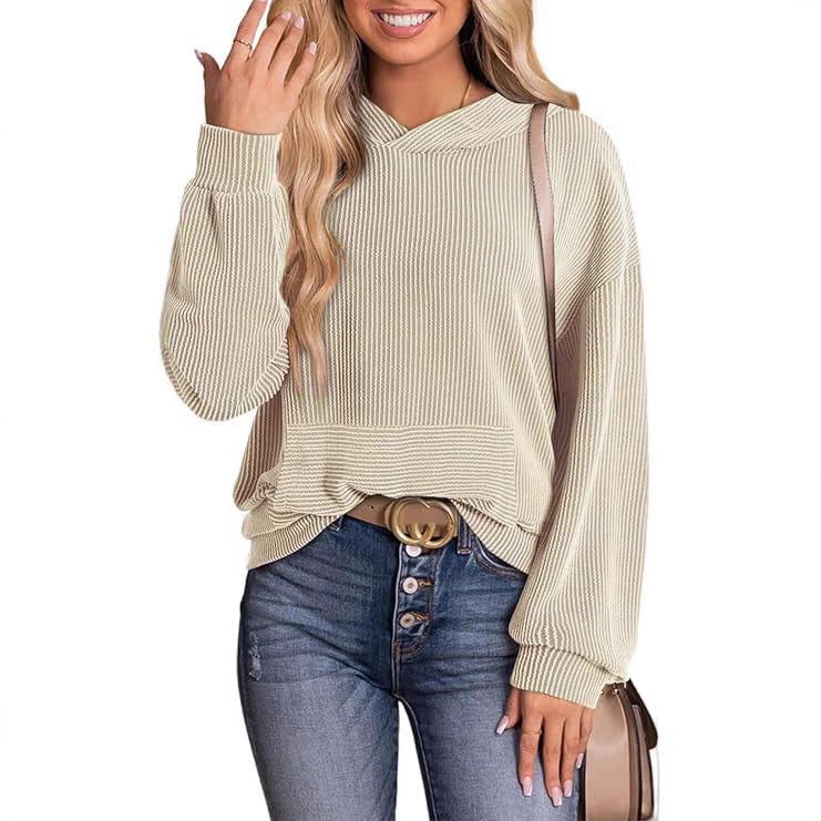 FORTUNA™ – Sweat à capuche décontracté doux à manches longues