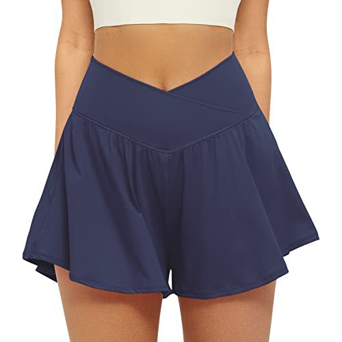 ECLAIRE™ – Jupe active fluide taille haute simple