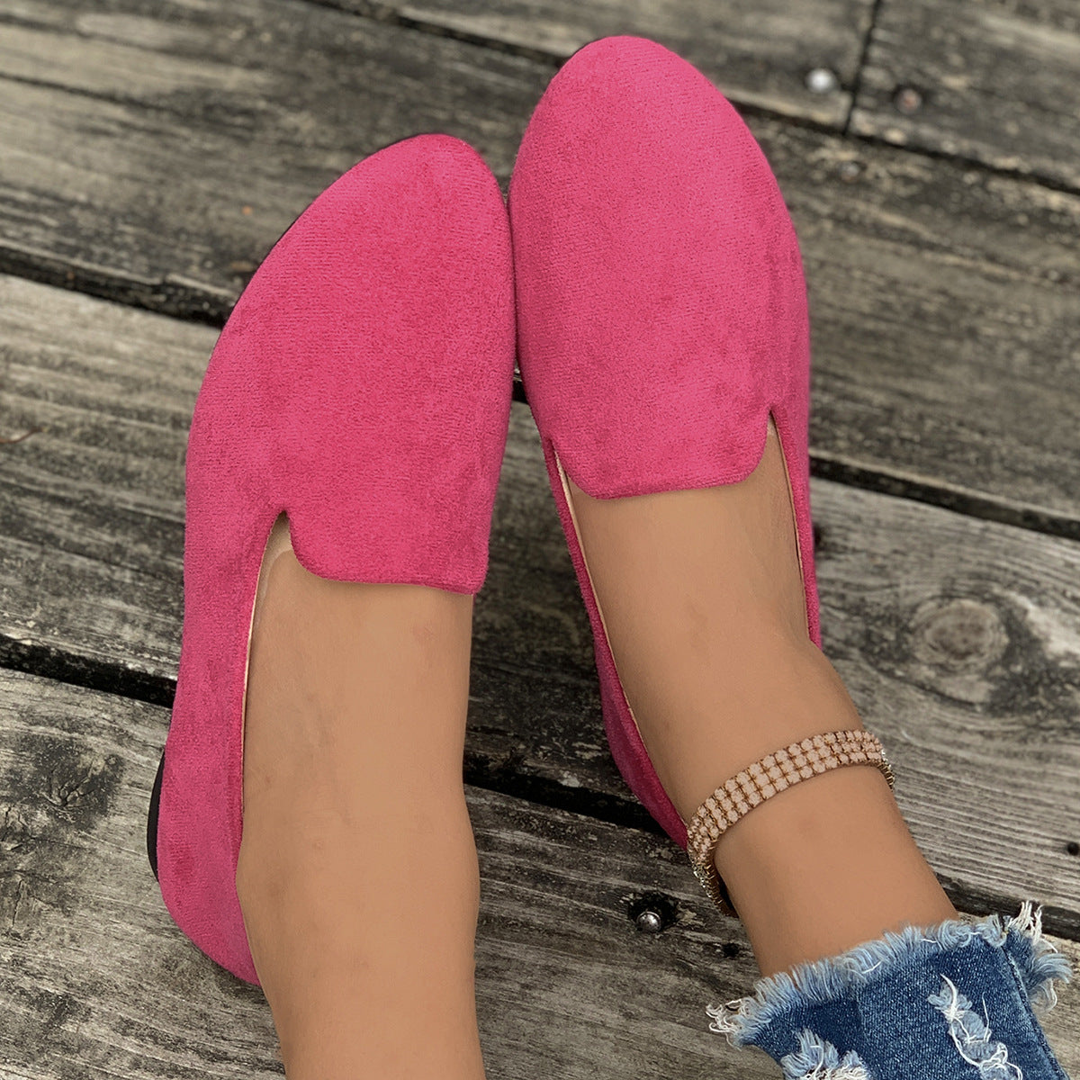 JANELLE™ – Ballerines Pointues Décontractées et Confortables