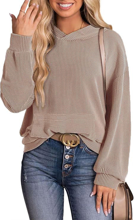 FORTUNA™ – Sweat à capuche décontracté doux à manches longues