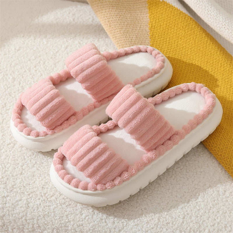 SIRA™ – Chaussons d'intérieur ouverts et moelleux