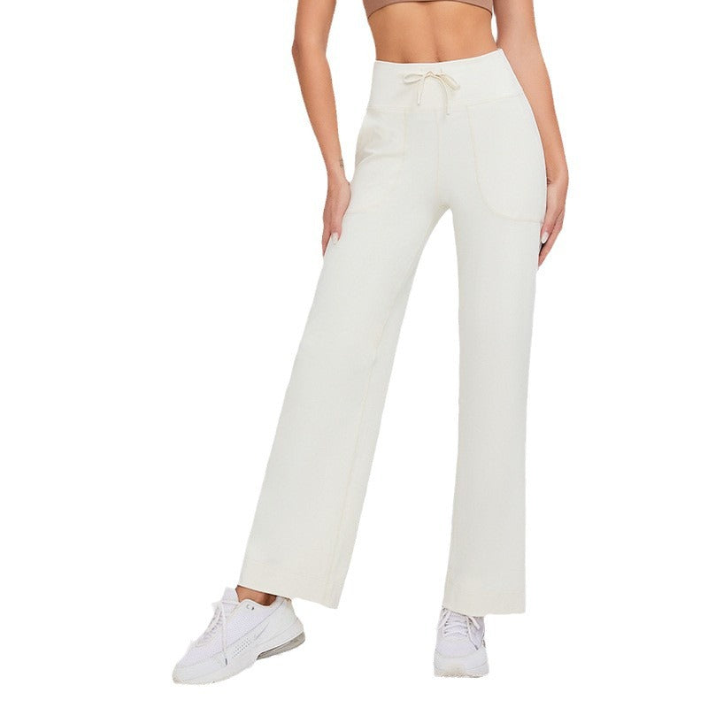 BETHANY™ - Pantalon Large Taille Haute