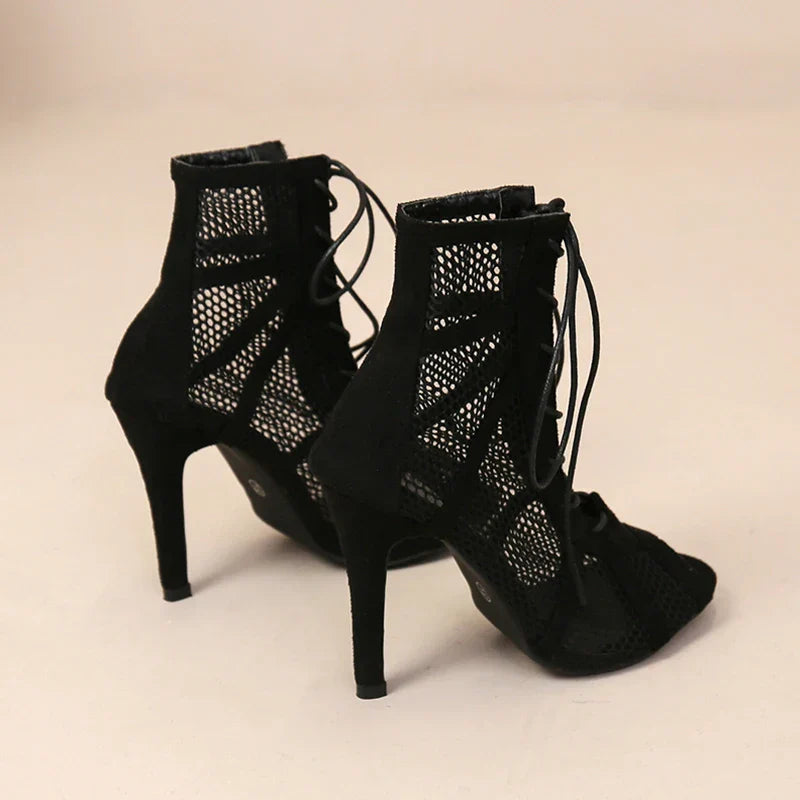 GAYLE™ – Talons Hauts en Maille Élégants