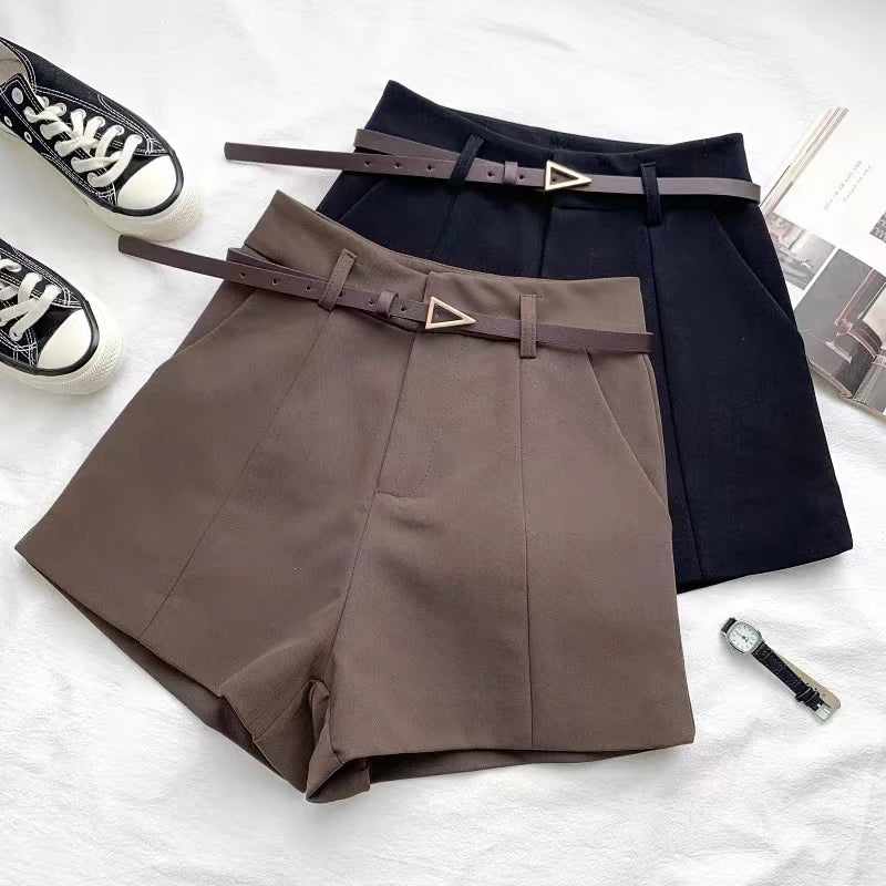 RACHELLE™ – Shorts taille haute élégants